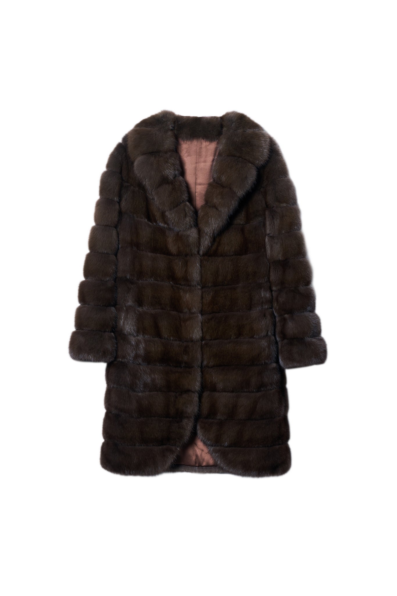 Gorgeous Women's Long Sable Fur Coat