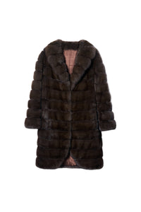 Gorgeous Women's Long Sable Fur Coat