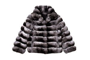 Gorgeous Chinchilla Fur Coat - A Must-Have for Winter