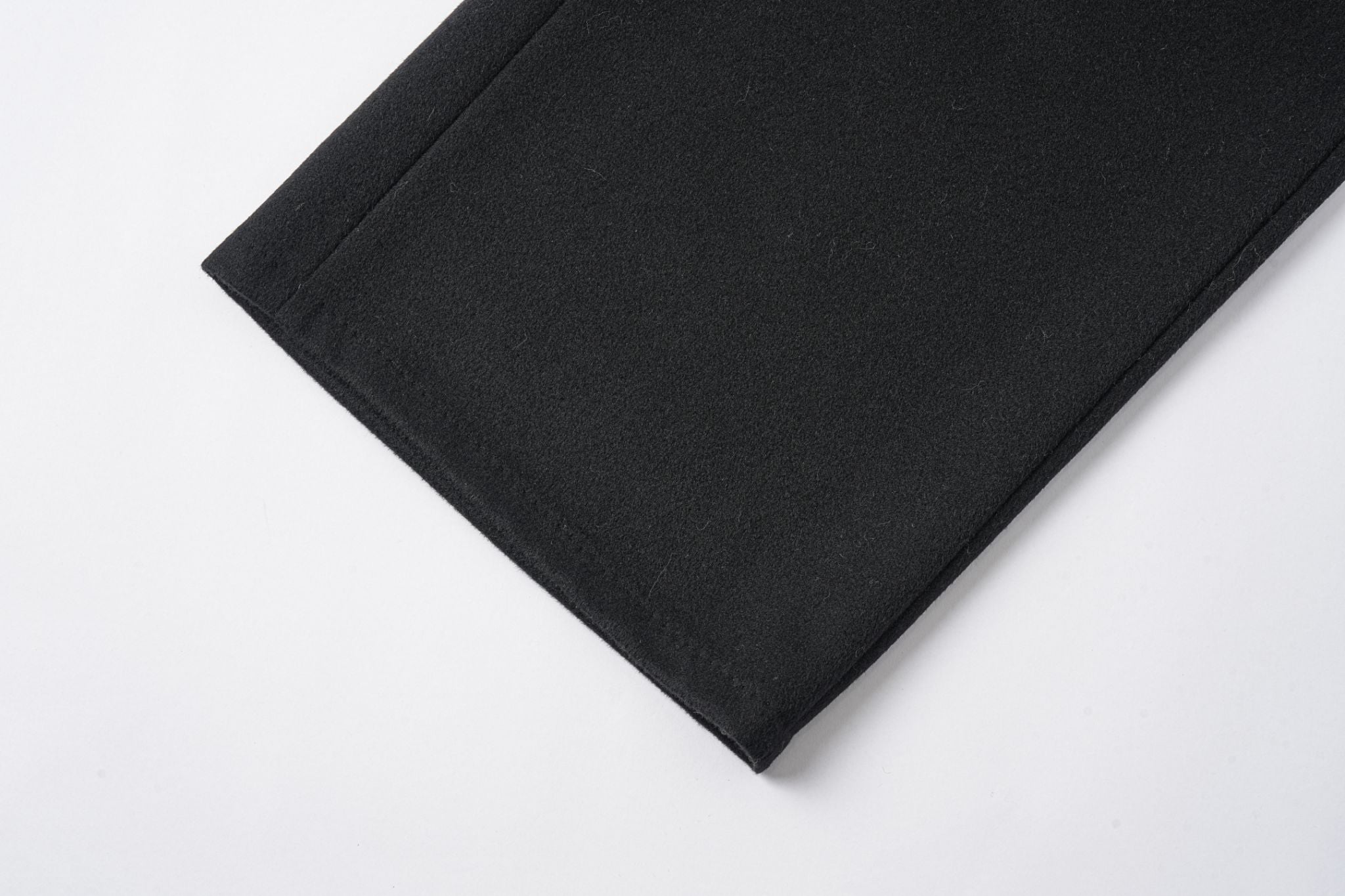 90% Wool 10% Cashmere Black Long Commuter Versatile Pants