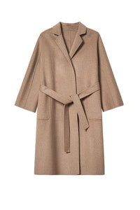 Winter Essential Long Cashmere Coat for Women